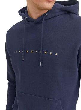 Sweatshirt Jack and Jones Navy Blue für Herren