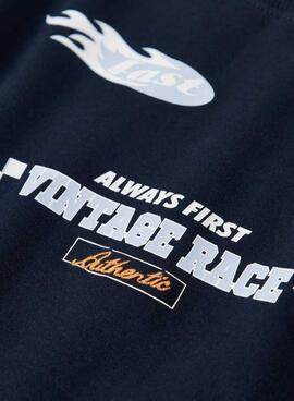 T-shirt Name It Richael blau für Jungen