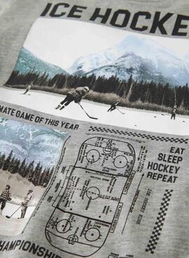 Sweatshirt Name It Saul in Grau für Jungen