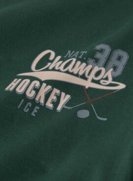 Sweatshirt Name It Saul grün für Jungen.