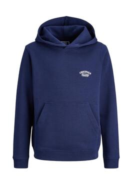 Sweatshirt Jack and Jones Greene Branding blau für Jungen