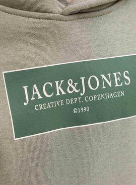 Pullover Jack and Jones Greene grün für Kinder