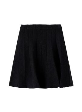 Gestrickter Rock Name It Sonia Schwarz für Mädchen