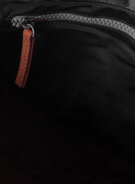 Rucksack Roka Canfield mittelgroß Schwarz für Damen und Herren.