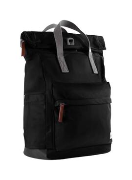 Rucksack Roka Canfield mittelgroß Schwarz für Damen und Herren.