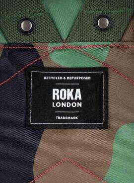 Rucksack Roka Canfield klein Vintage-Tarnung für Damen und Herren