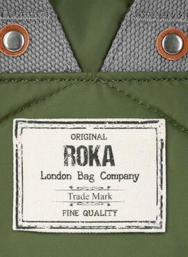 Rucksack Roka Canfield medium grün für Damen und Herren.