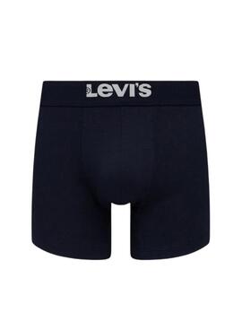 Pack 3 Boxershorts Levis Giftbox Denim Marineblau für Herren