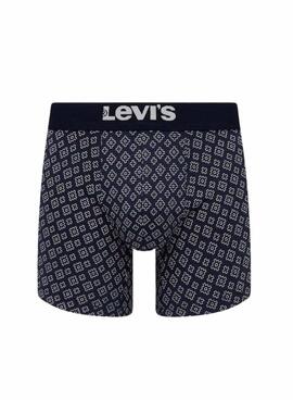 Pack 3 Boxershorts Levis Giftbox Denim Marineblau für Herren