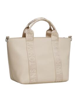 Tommy Jeans Daily Elevated Mini Handtasche in Beige für Damen