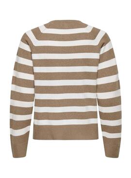 Pullover Only Ama in Beige für Damen.