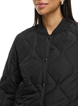 Gepolsterter Mantel Vila Vitate in Schwarz für Damen