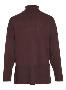 Vila Viostria Jersey in Braun für Damen