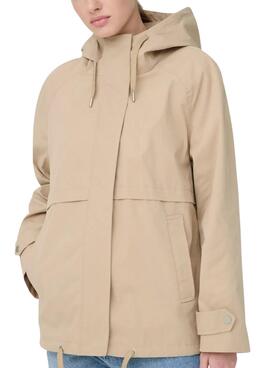 Parka Only Orchid beige für Damen