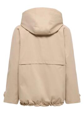 Parka Only Orchid beige für Damen