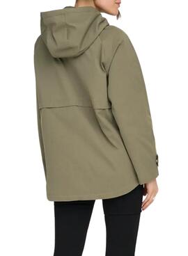 Parka Only Orchid Grün für Damen