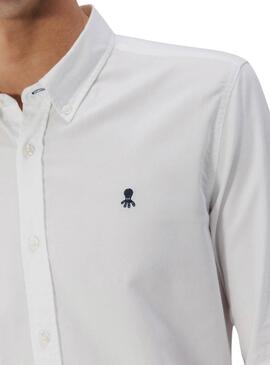 Weißes Basic-T-Shirt El Pulpo für Herren