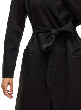 Mantel Vila Juice schwarz für Damen