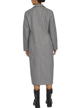 Mantel Vila Visolo grau für Damen.