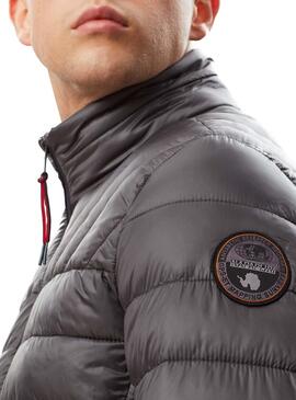 Jacke Napapijri Aerons Satand Grau Für Herren
