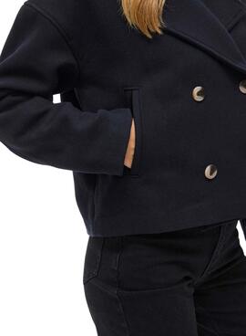 Kurzmantel Vila Kamina in Marineblau für Damen