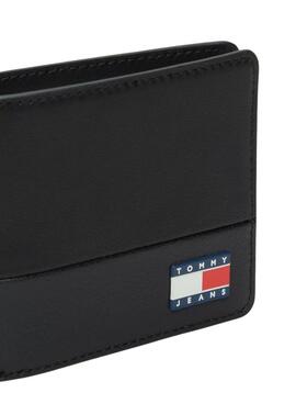 Brieftasche Tommy Jeans Heritage Schwarz für Herren