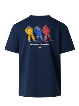 T-Shirt The North Face Summit blau marine für Herren