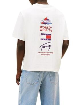 Tommy Jeans 90S T-Shirt in Weiß für Herren