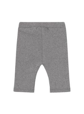 Dreiteiliges Set Mayoral mit beigen Blumen für Babys