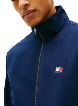 Tommy Jeans Bomberjacke in Marineblau für Herren