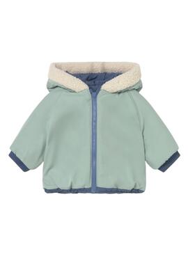 Wendejacke von Mayoral in Teichblau für Babys.