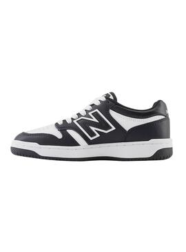 New Balance 480 Turnschuhe in Schwarz und Weiß für Jungen und Mädchen