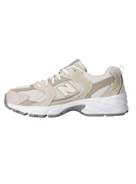 Turnschuhe New Balance GR530 beige für Mädchen