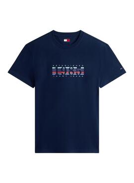 Tommy Jeans DNA 1985 T-Shirt in navy blue for men