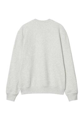 Kapuzenpullover Carhartt Clover grau für Herren.