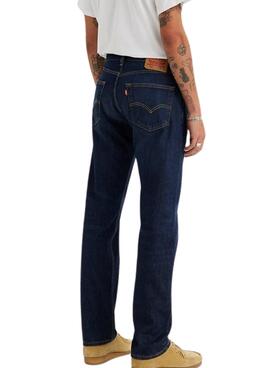 Jeans Levis 505 Regular Nail Loop Knot in Marineblau für Herren