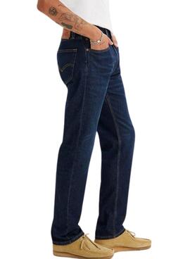 Jeans Levis 505 Regular Nail Loop Knot in Marineblau für Herren