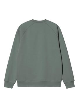 Sweatshirt Carhartt Chase grün für Herren