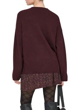 Trikot Only treue Amalio Granat für Damen