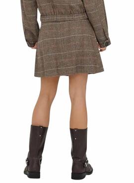 Rock Only Ricca braun für Damen