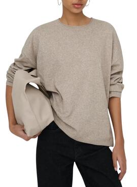 Trikot Only Loyal Amalio Beige Top für Damen