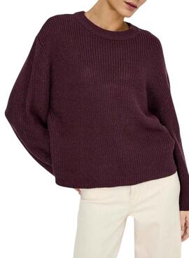 Only Milouz Granat Pullover für Damen