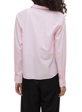 Bluse Vila Darma Rosa gestreift für Damen