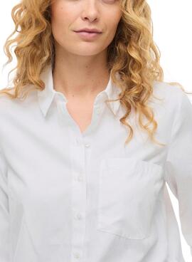 Bluse Vila Vidarma weiß für Damen