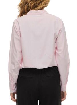 Bluse Vila Vidarma in Rosa für Damen.