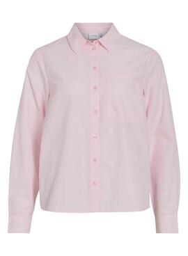 Bluse Vila Vidarma in Rosa für Damen.