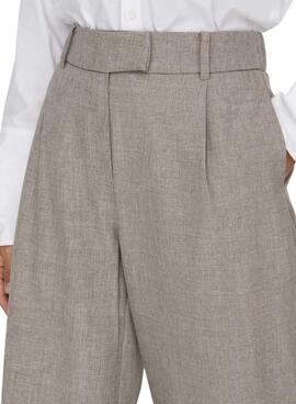 Hose Only Linda in Grau-Taupe für Damen
