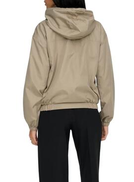 Windbreaker Only Dominique beige für Damen