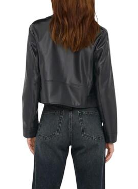 Bikerjacke Only Carmen Schwarz für Damen