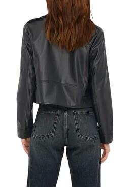 Bikerjacke Only Carmen Schwarz für Damen